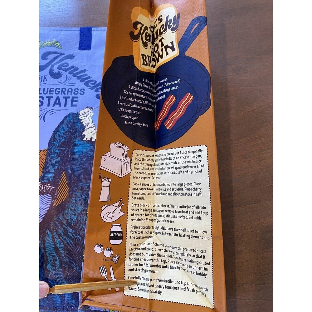 Trader Joe’s Bag Kentucky NEW Reusable Grocery Shopping Mystery Bag Ships Fast